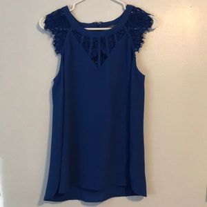 Royal Blue Blouse
